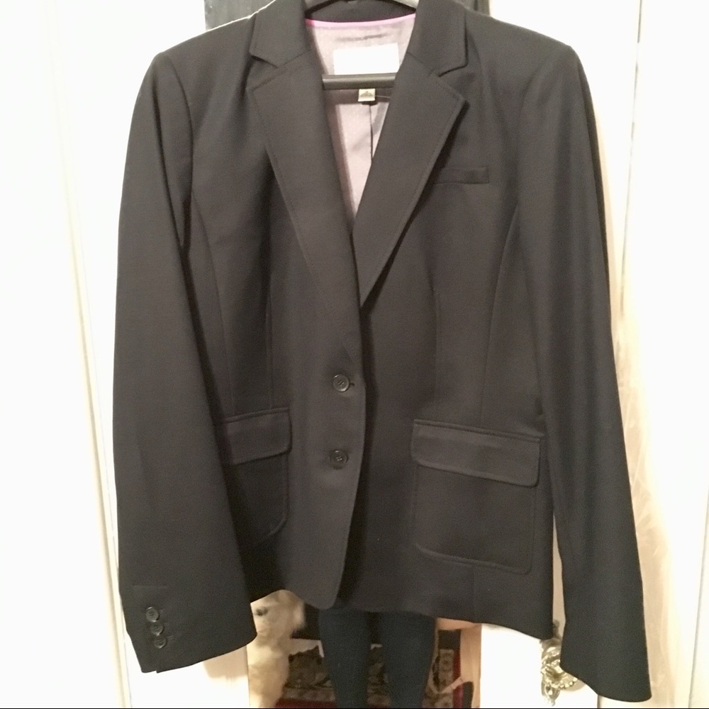Black Stretch Banana Republic Sport Coat